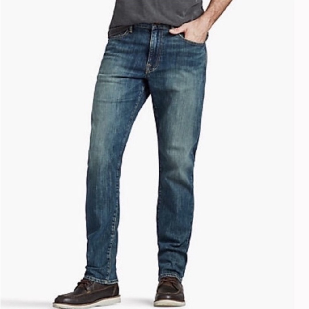 Lucky Brand 221 Button Fly Slim Straight Jean